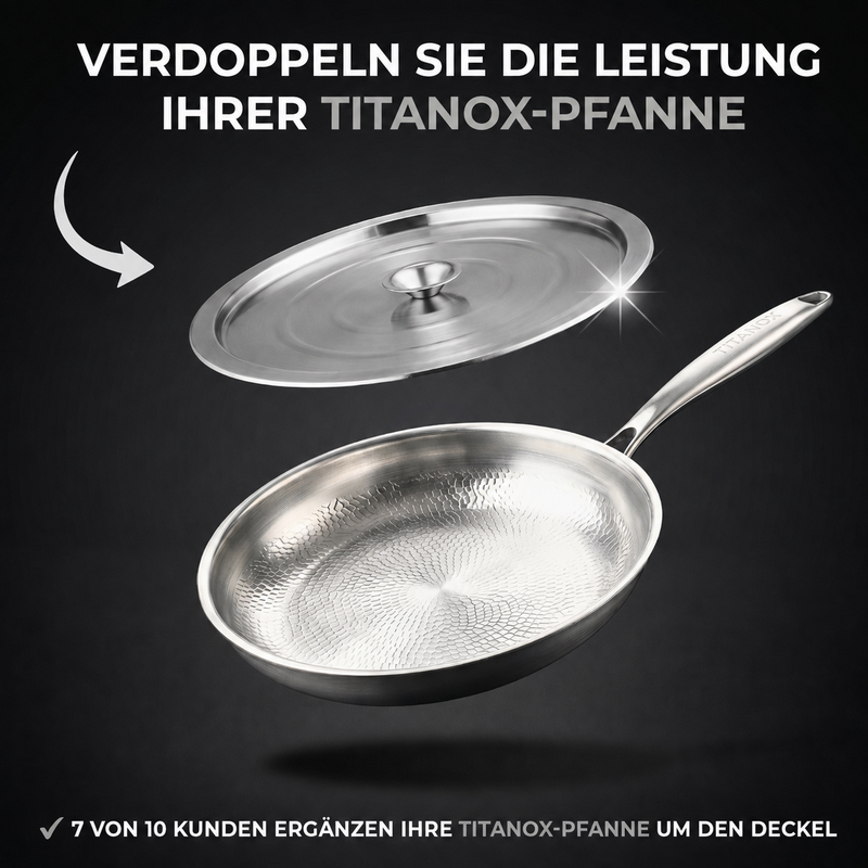 Universaldeckel aus Edelstahl — TITANOX®