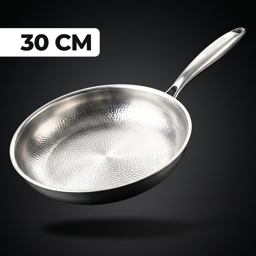 Pfanne aus 100 % reinem Titan — TITANOX®