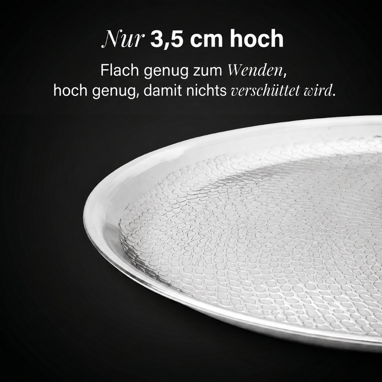 Crêpe-Pfanne aus 100 % reinem Titan (28 cm) — TITANOX®