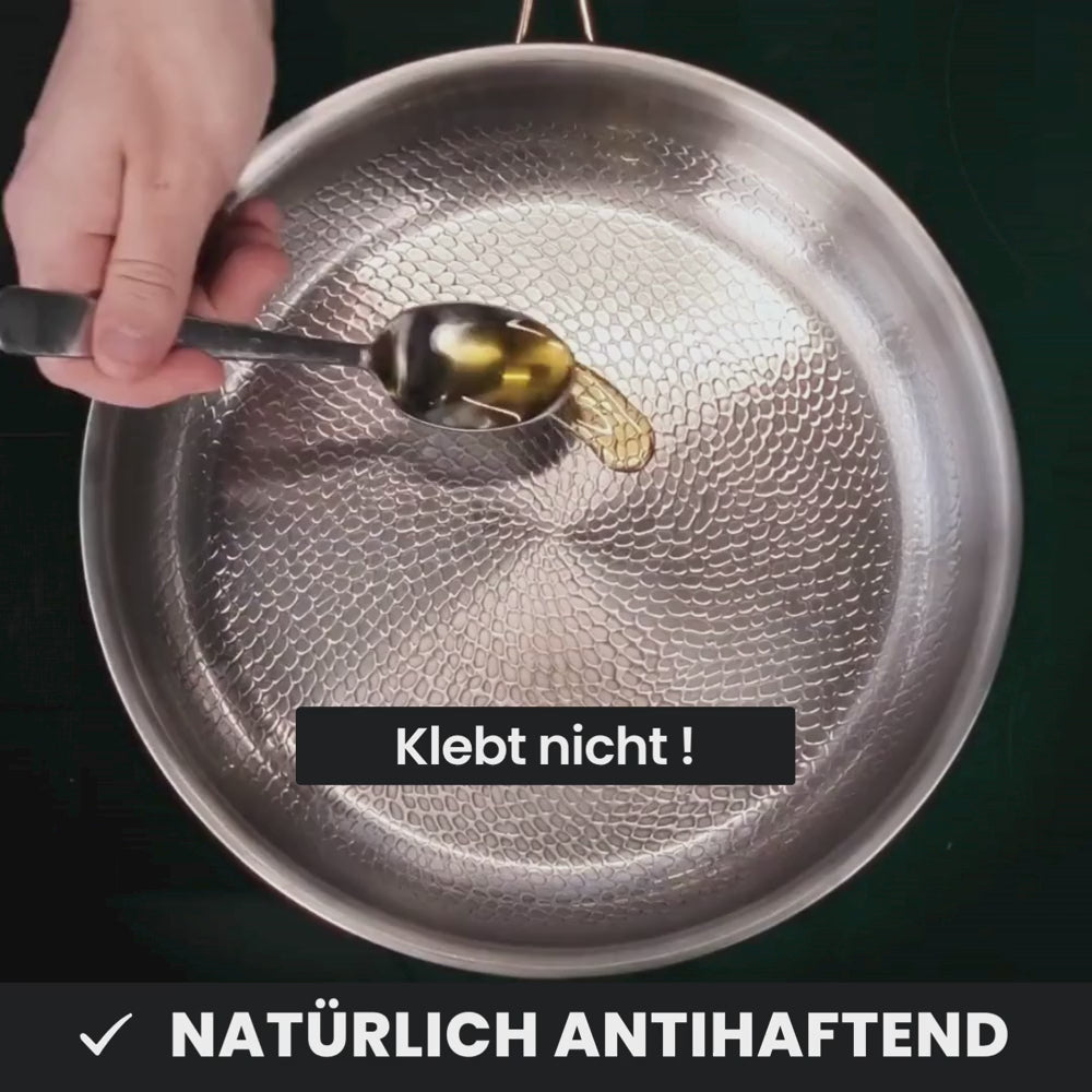 Pfanne aus 100 % reinem Titan — TITANOX®
